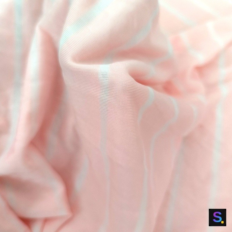 Striped Cooling Jersey, Multicolour Stripe — photo 2