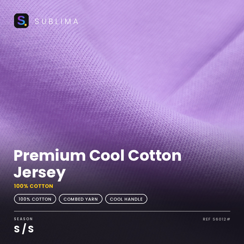 Premium Cool Cotton Jersey knitted fabric