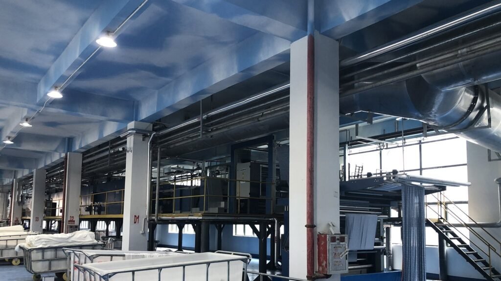 Dye house — Sublima knitted fabric production