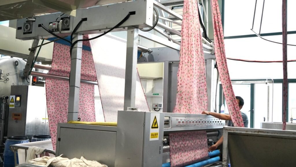 Printed fabric finishing — Sublima knitted fabric production