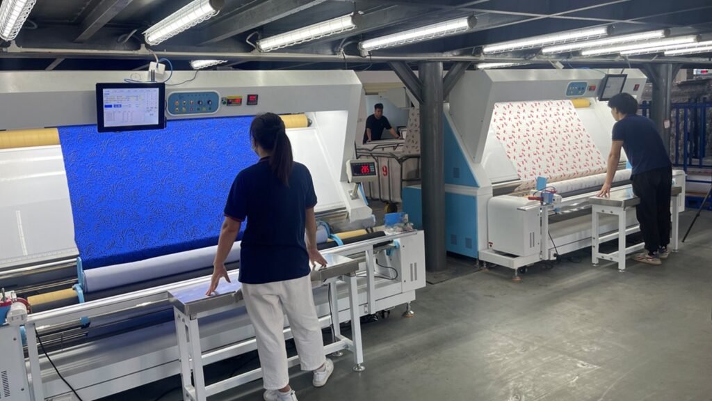 Fabric inspection — Sublima knitted fabric production