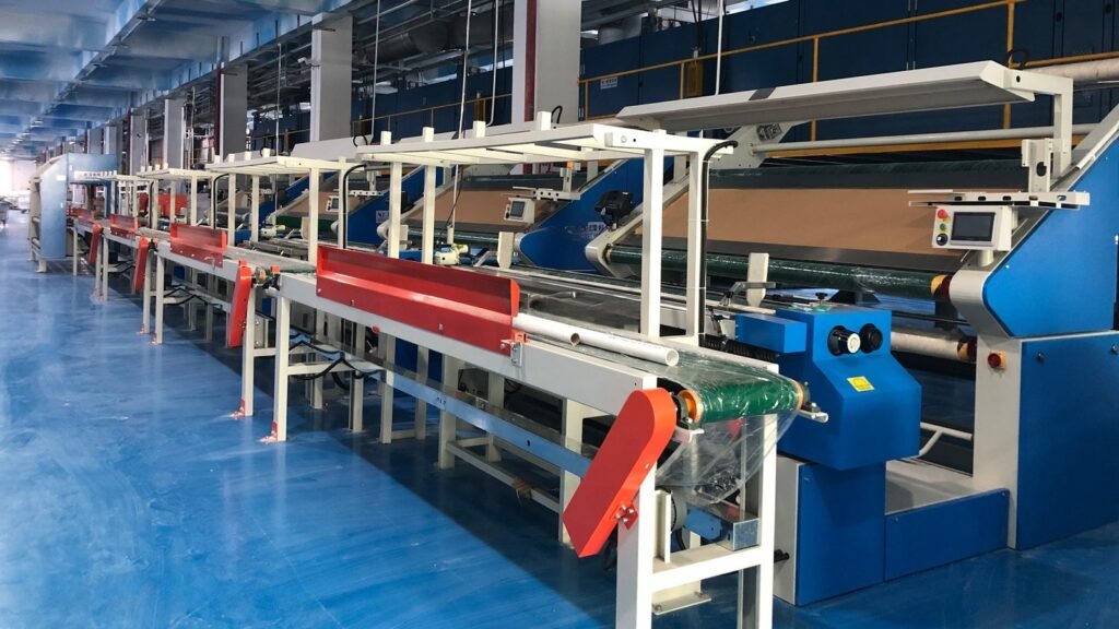 Inspection & rolling line — Sublima knitted fabric production