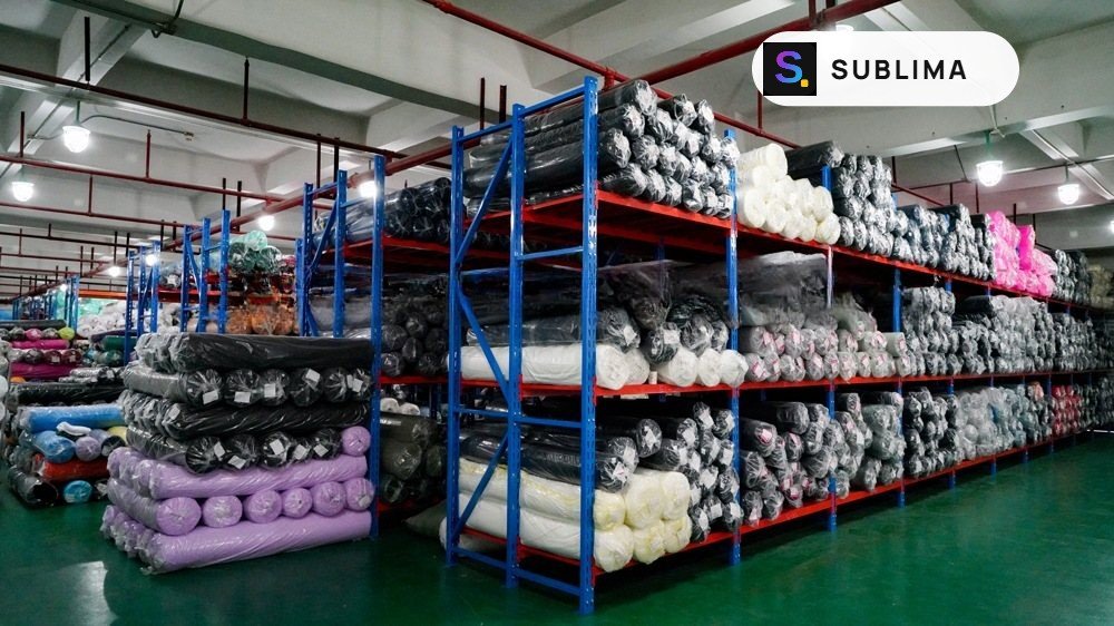 Sublima fabric warehouse, Ho Chi Minh City