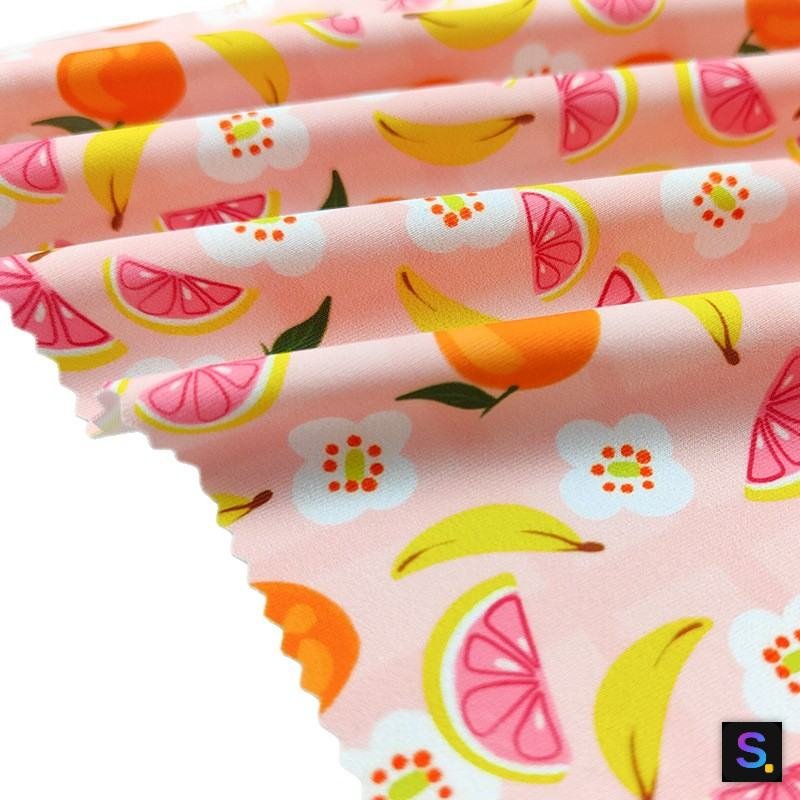 Printed Matte Polyester-Spandex Tricot — photo 5