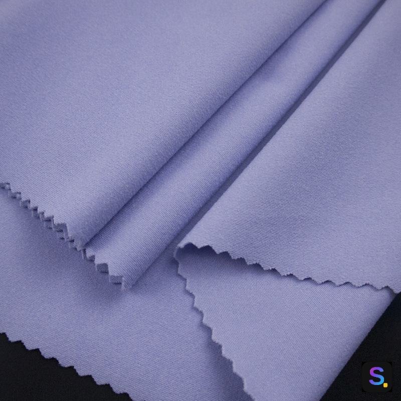 Second-Skin Brushed Polyester-Spandex Double Knit — photo 4