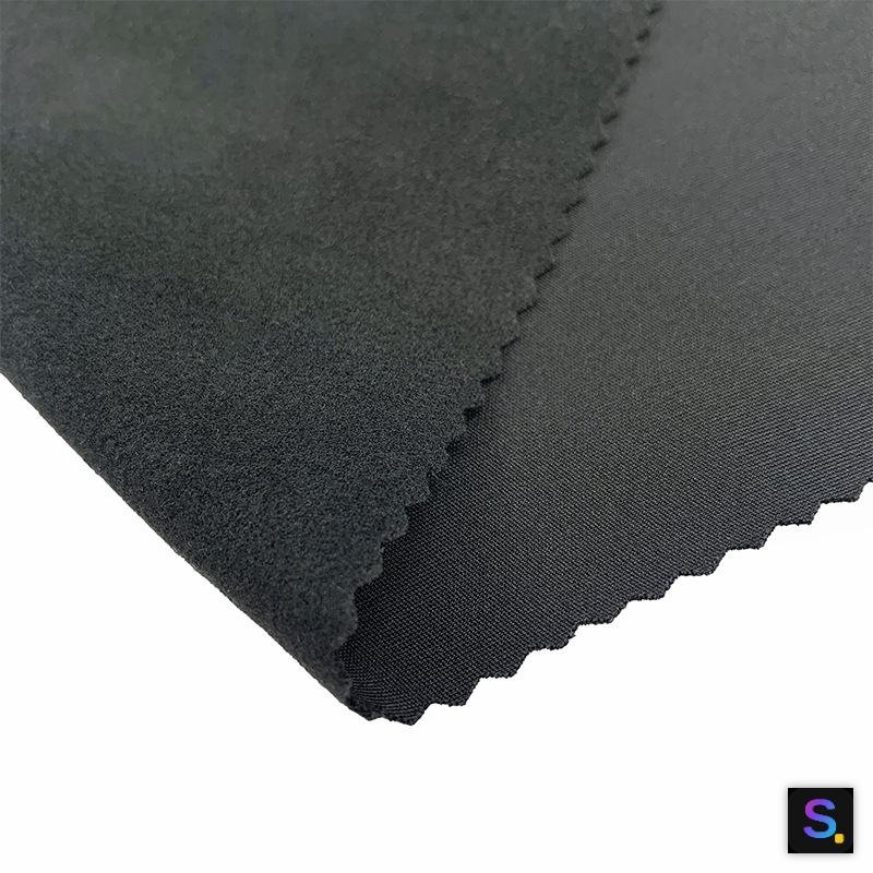 Thermal Polyester-Spandex Fleece-Back Knit — photo 5