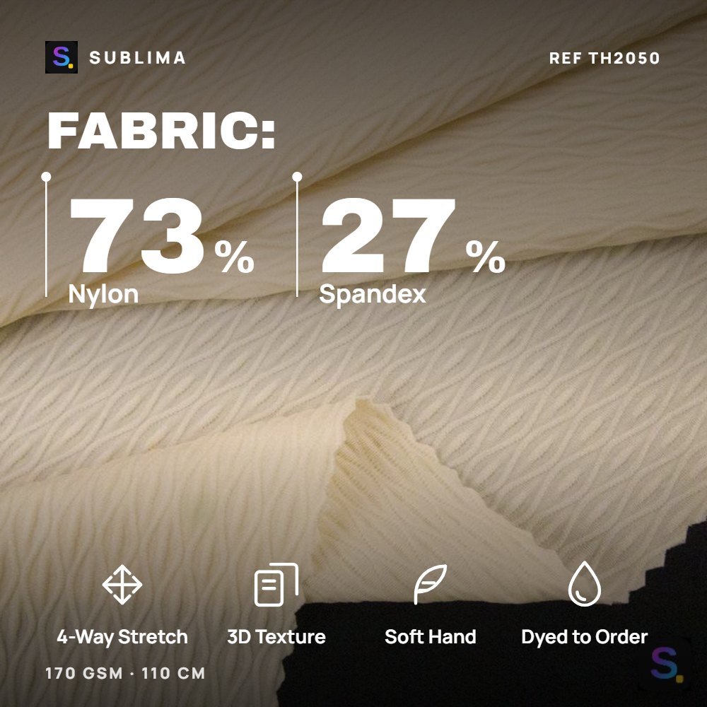 Nylon-Spandex Jacquard Knit — photo 1