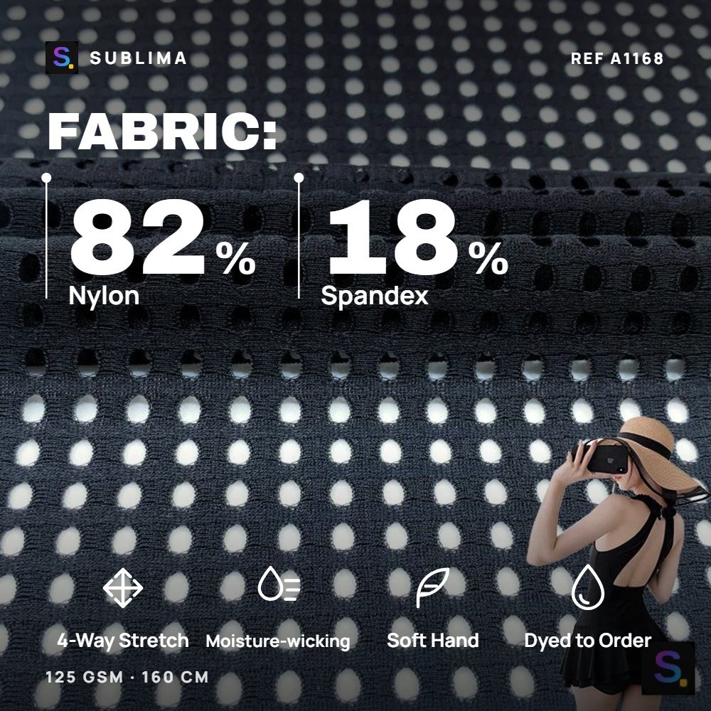 Nylon-Spandex Mesh — photo 1