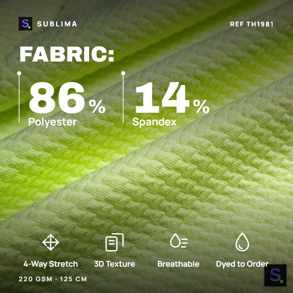 Polyester-Spandex Jacquard Knit — photo 1