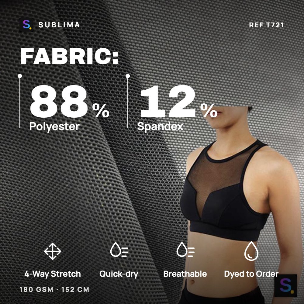 Polyester-Spandex Mesh — photo 1