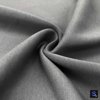 Brushed Polyester-Spandex Air-Layer Knit
