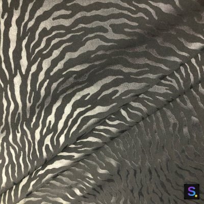 Embossed Polyester-Spandex Yoga Knit