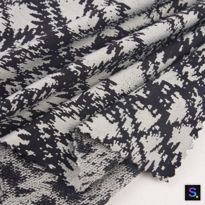 Melange Polyester-Spandex Tricot