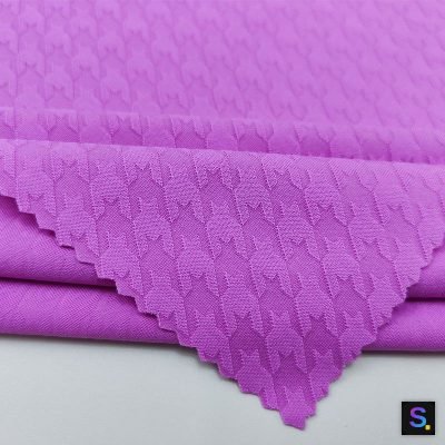 Nylon-Spandex Jacquard Knit