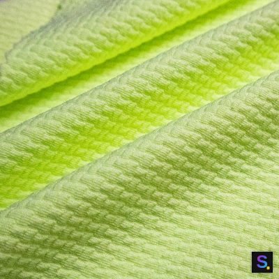 Polyester-Spandex Jacquard Knit