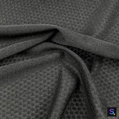 Polyester-Spandex Jacquard Knit