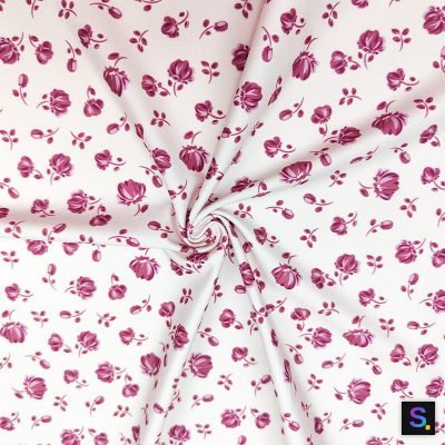 Printed Second-Skin Polyester-Spandex Tricot